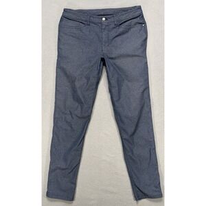 Lululemon ABC 5 Pocket Pants Men 33x32 Gray Althleisure Classic Trousers Comfort